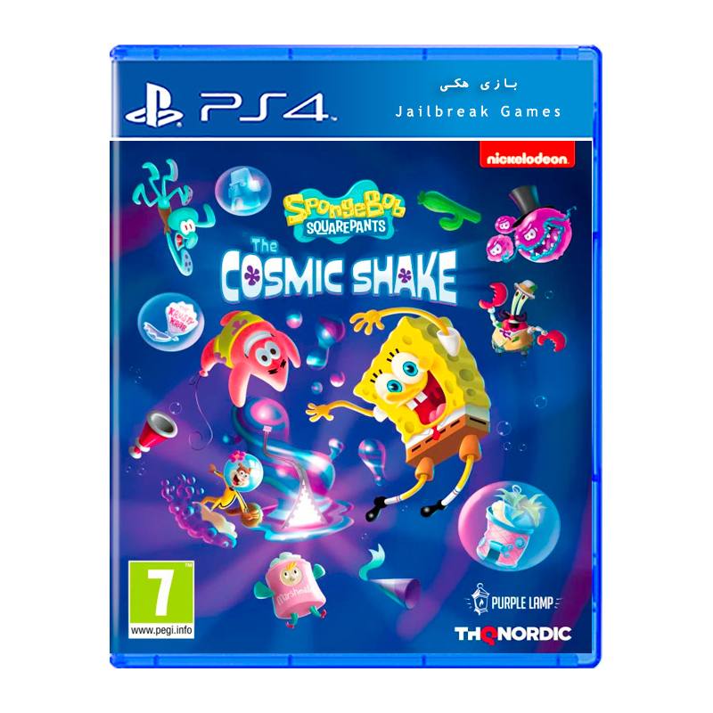کاور بازی SpongeBob SquarePants The Cosmic Shake برای PS4 جیلبریک