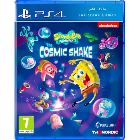 کاور بازی SpongeBob SquarePants The Cosmic Shake برای PS4 جیلبریک
