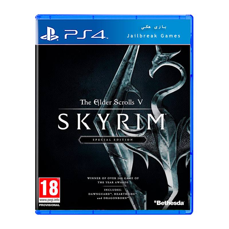 کاور بازی Skyrim Anniversary Edition برای PS4 جیلبریک