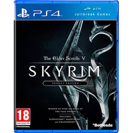 کاور بازی Skyrim Anniversary Edition برای PS4 جیلبریک