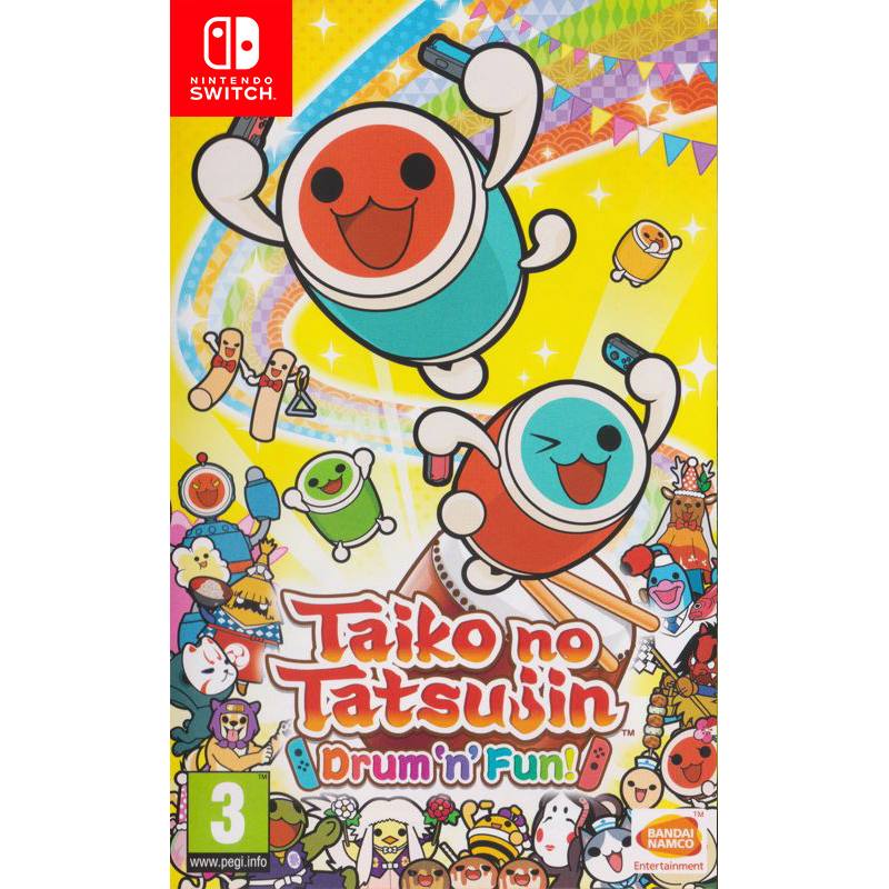 کاور بازی Taiko no Tatsujin Drum 'n' Fun برای نینتندو سوییچ