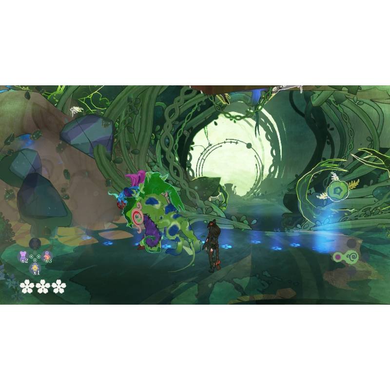 اسکرین شات (تصویر گیم پلی) بازی Bayonetta Origins Cereza and the Lost Demon نسخه نینتندو سوییچ (Nintendo Switch)