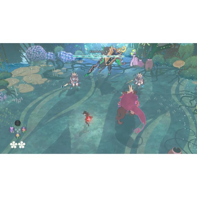 اسکرین شات (تصویر گیم پلی) بازی Bayonetta Origins Cereza and the Lost Demon نسخه نینتندو سوییچ (Nintendo Switch)