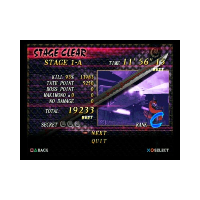 اسکرین شات(تصویر گیم پلی) بازی Shinobi برای PS2