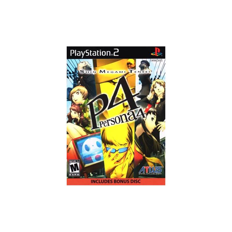 کاور بازی Shin Megami Tensei Persona 4 برای PS2