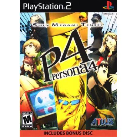 کاور بازی Shin Megami Tensei Persona 4 برای PS2