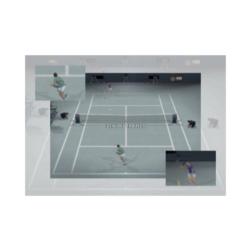 اسکرین شات(تصویر گیم پلی) بازی Smash Court Tennis Pro Tournament برای PS2