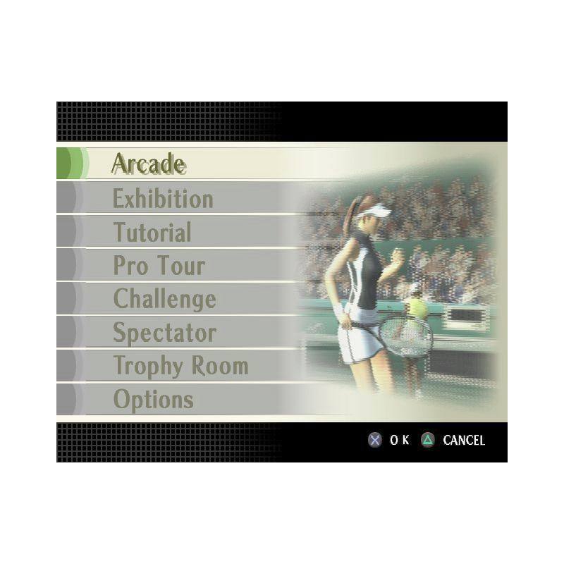 اسکرین شات(تصویر گیم پلی)بازی Smash Court Tennis Pro Tournament 2 برای PS2