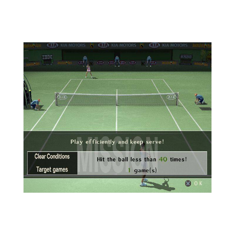 اسکرین شات(تصویر گیم پلی)بازی Smash Court Tennis Pro Tournament 2 برای PS2