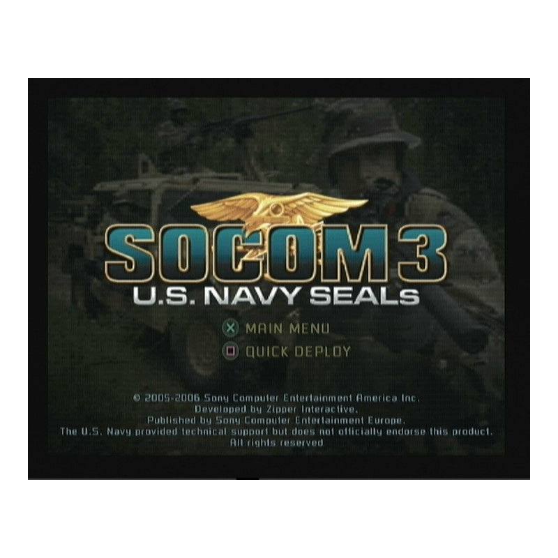 اسکرین شات (تصویر گیم پلی) بازی SOCOM 3 U.S. Navy SEALs برای PS2
