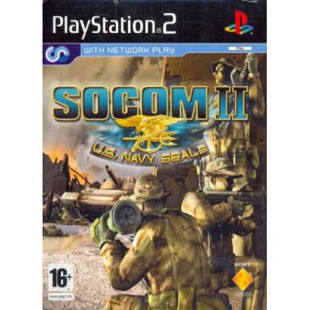 کاور بازی SOCOM II U.S. Navy SEALs برای PS2