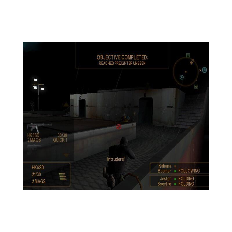 اسکرین شات(تصویر گیم پلی) بازی SOCOM U.S. Navy SEALs برای PS2