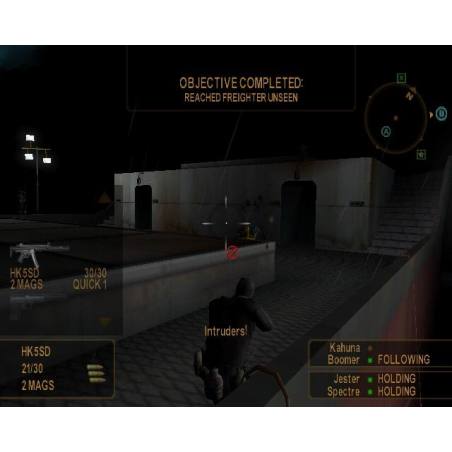 اسکرین شات(تصویر گیم پلی) بازی SOCOM U.S. Navy SEALs برای PS2