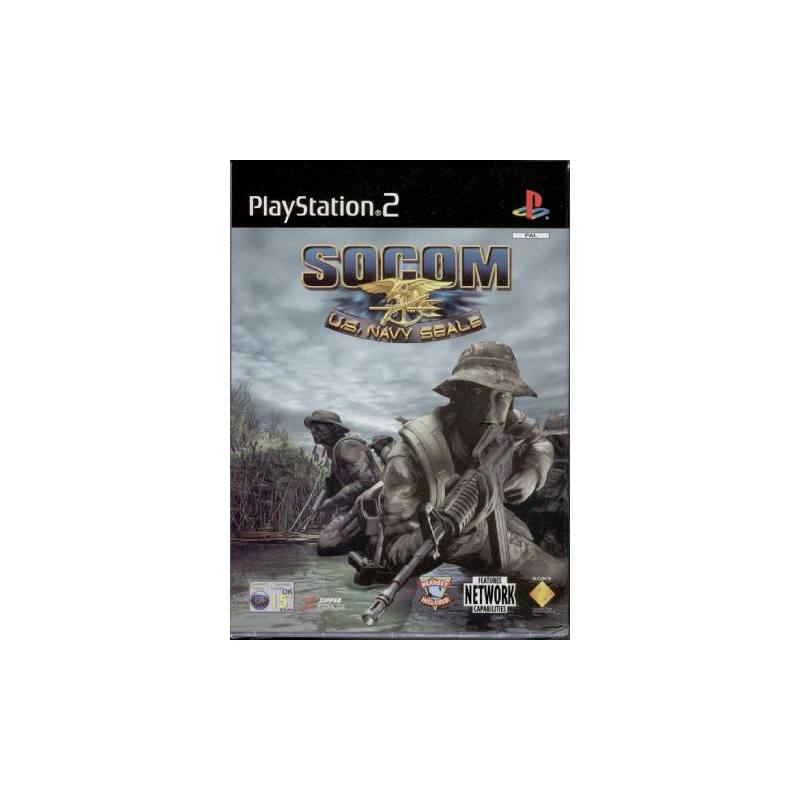 کاور بازی SOCOM U.S. Navy SEALs برای PS2