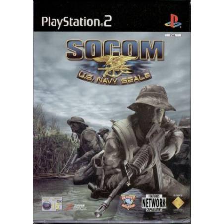 کاور بازی SOCOM U.S. Navy SEALs برای PS2