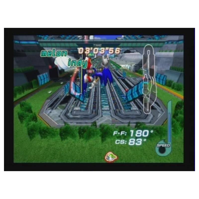 اسکرین شات(تصویر گیم پلی) بازی Sonic Riders برای PS2