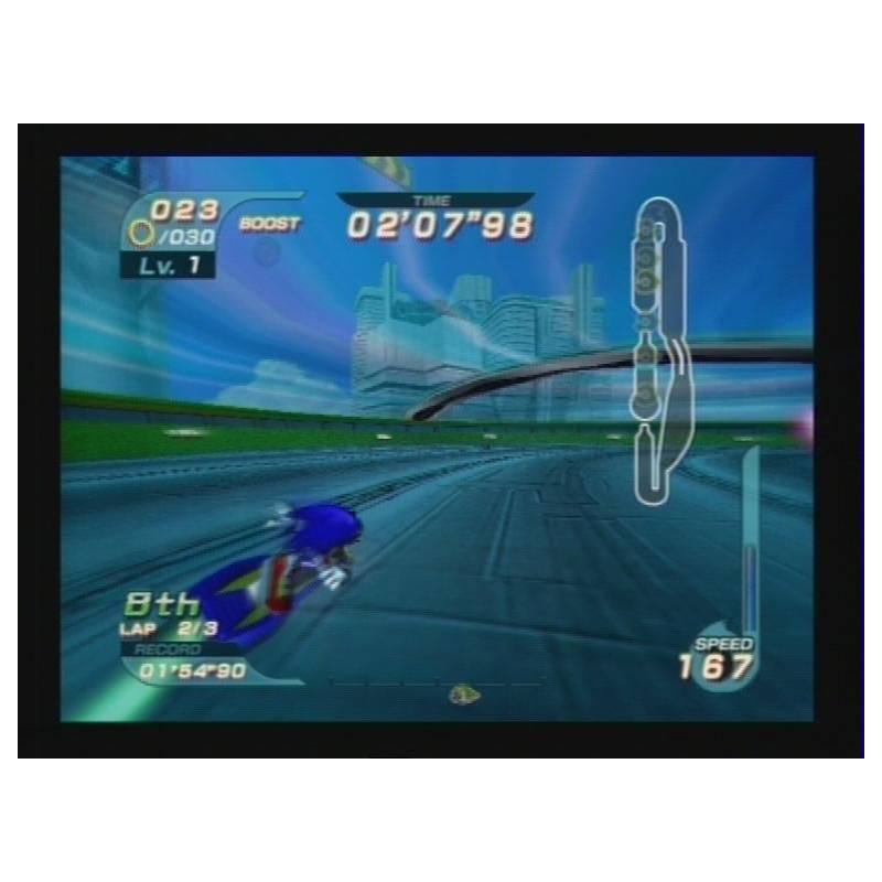 اسکرین شات(تصویر گیم پلی) بازی Sonic Riders برای PS2