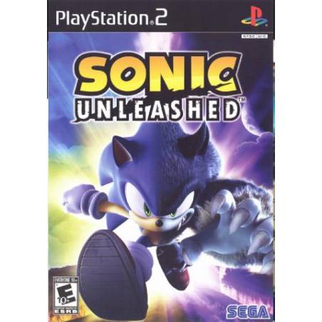 کاور بازی Sonic Unleashed برای PS2