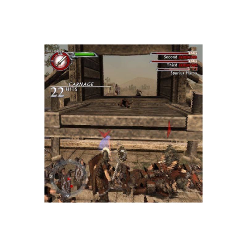 اسکرین شات(تصویر گیم پلی)بازی Spartan: Total Warrior  برای PS2