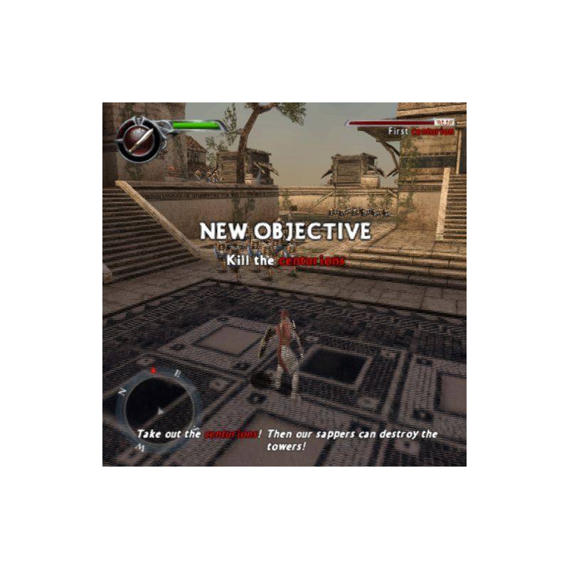 اسکرین شات(تصویر گیم پلی)بازی Spartan: Total Warrior  برای PS2