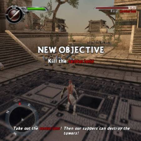 اسکرین شات(تصویر گیم پلی)بازی Spartan: Total Warrior  برای PS2