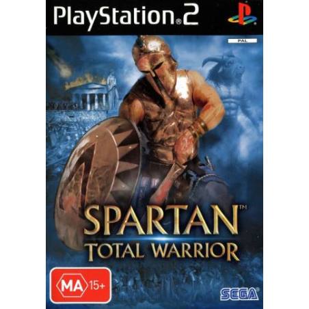 کاور بازی Spartan: Total Warrior  برای PS2