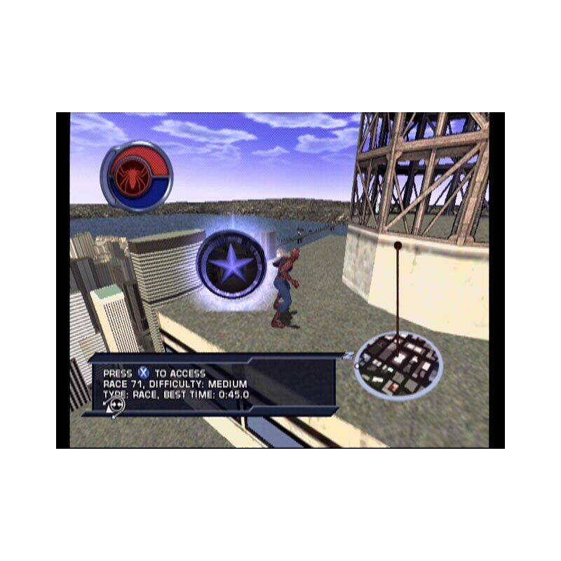 اسکرین شات(تصویر گیم پلی) بازی Spider-Man 2 برای PS2