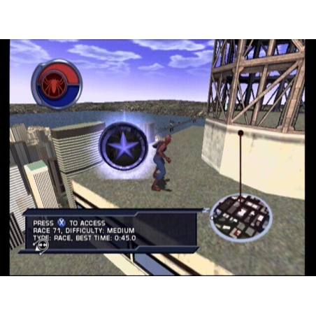 اسکرین شات(تصویر گیم پلی) بازی Spider-Man 2 برای PS2