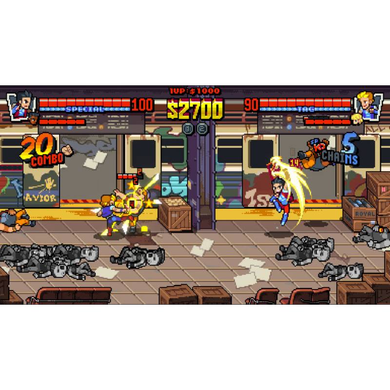 اسکرین شات (تصویر گیم پلی) بازی Double Dragon Gaiden Rise of the Dragons نسخه نینتندو سوییچ (Nintendo Switch)