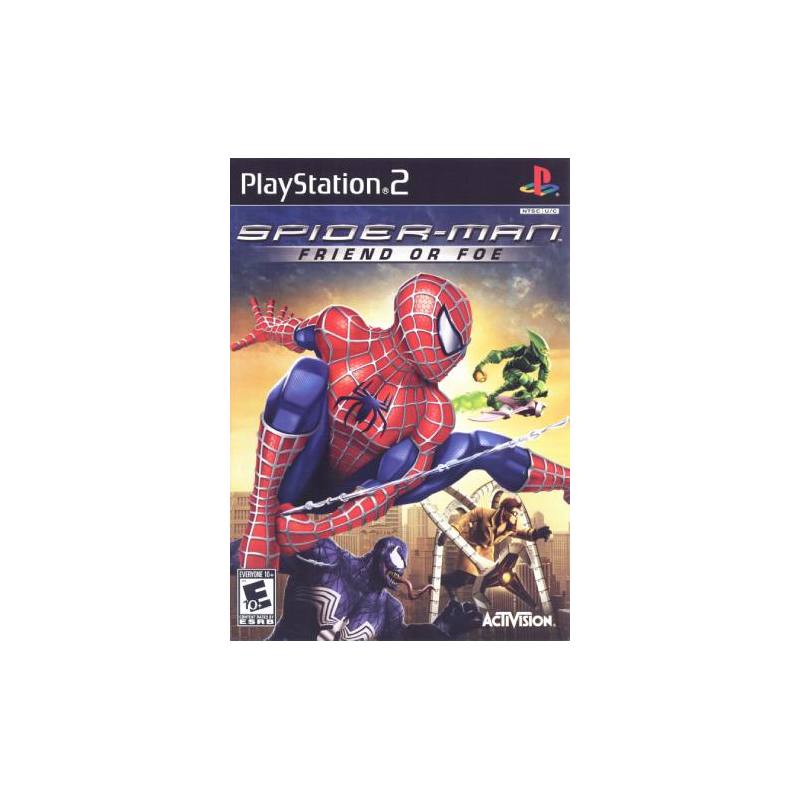 کاور بازی Spider-Man Friend or Foe برای PS2