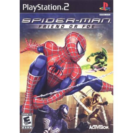 کاور بازی Spider-Man Friend or Foe برای PS2