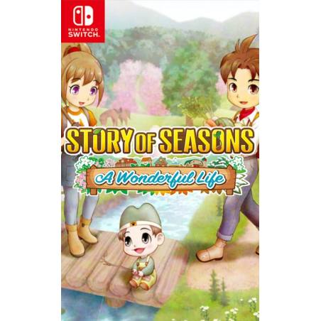 کاور بازی Story of Seasons a Wonderful Life برای نینتندو سوییچ