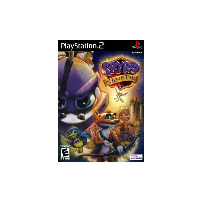 کاور بازی Spyro A Hero's Tail برای PS2