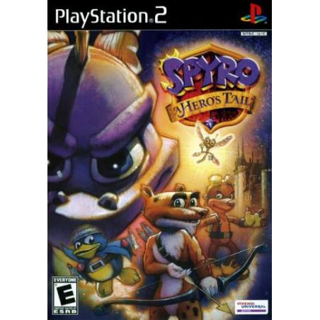 کاور بازی Spyro A Hero's Tail برای PS2