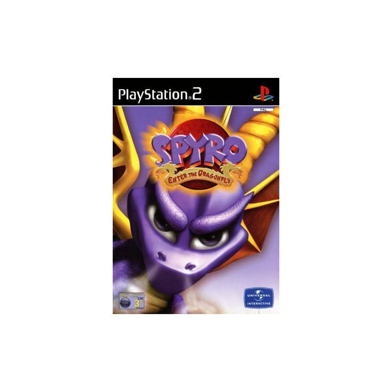 کاور بازی Spyro Enter the Dragonfly برای PS2