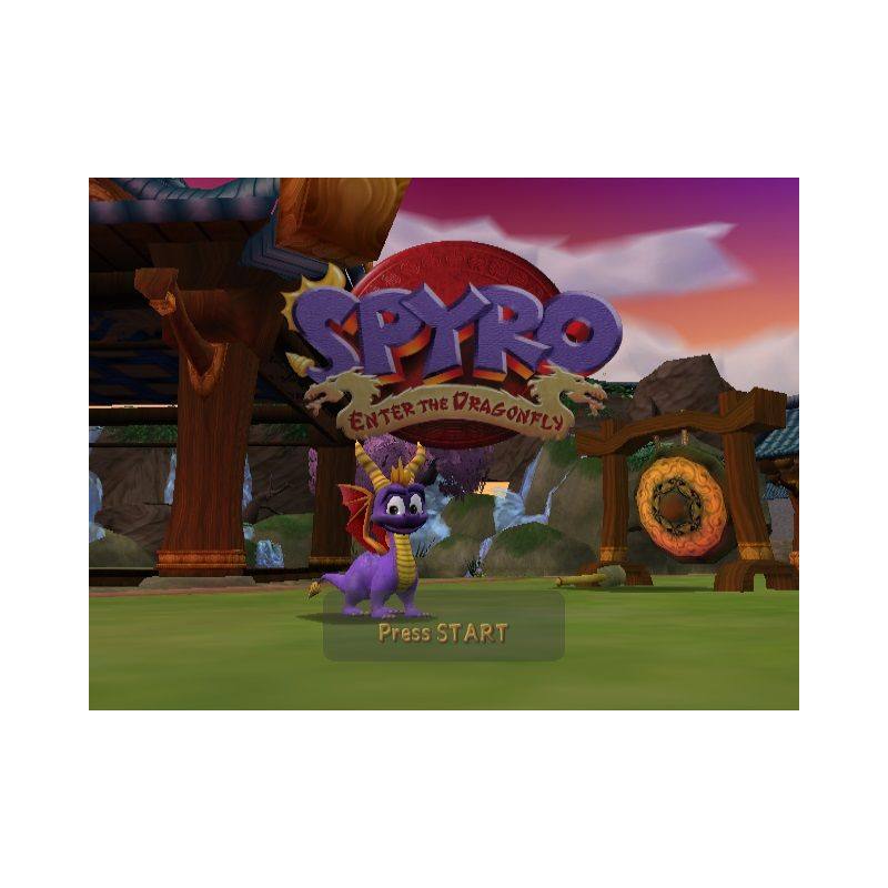 اسکرین شات(تصویر گیم پلی) بازی Spyro Enter the Dragonfly برای PS2