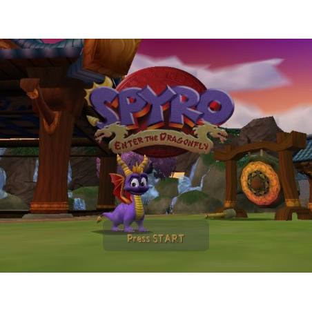 اسکرین شات(تصویر گیم پلی) بازی Spyro Enter the Dragonfly برای PS2