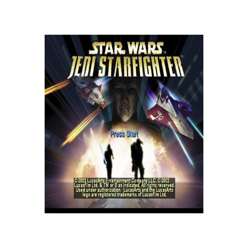 اسکرین شات(تصویر گیم پلی) بازی Star Wars Jedi Starfighter برای PS2
