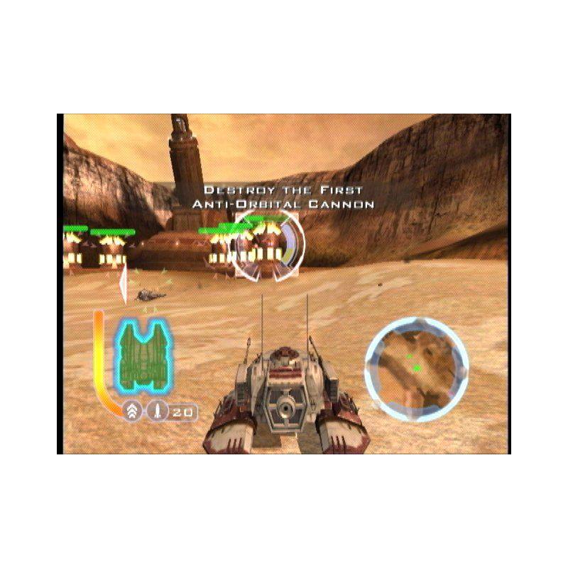 اسکرین شات(تصویر گیم پلی)بازی Star Wars The Clone Wars برای PS2