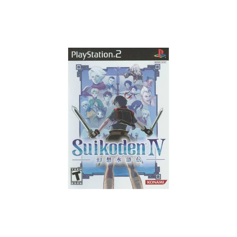 کاور بازی Suikoden IV برای PS2