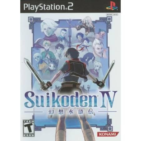 کاور بازی Suikoden IV برای PS2