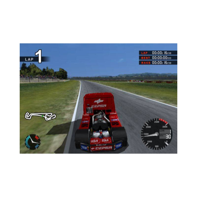 اسکرین شات(تصویر گیم پلی)بازی Super Trucks Racing برای PS2