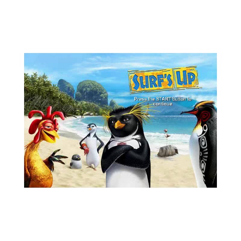 اسکرین شات(تصویر گیم پلی) بازی Surf's Up برای PS2