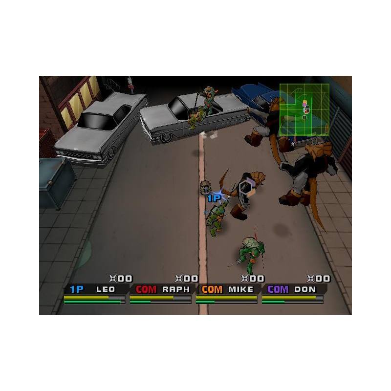 اسکرین شات(تصویر گیم پلی) بازی Teenage Mutant Ninja Turtles 3 Mutant Nightmare برای PS2