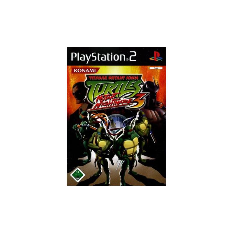 کاور بازی Teenage Mutant Ninja Turtles 3 Mutant Nightmare برای PS2