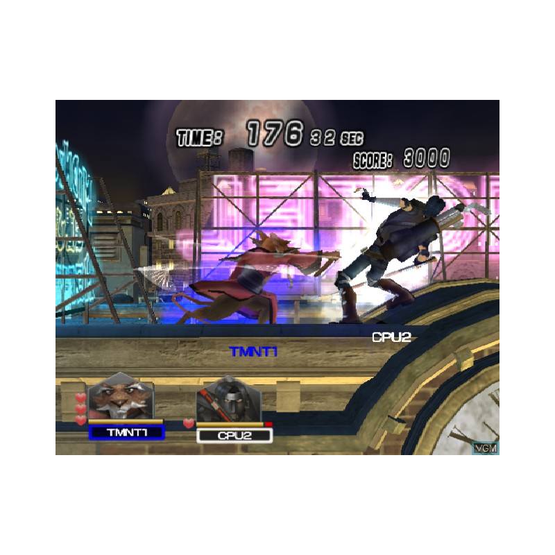 اسکرین شات(تصویر گیم پلی)بازی Teenage Mutant Ninja Turtles Smash-Up برای PS2