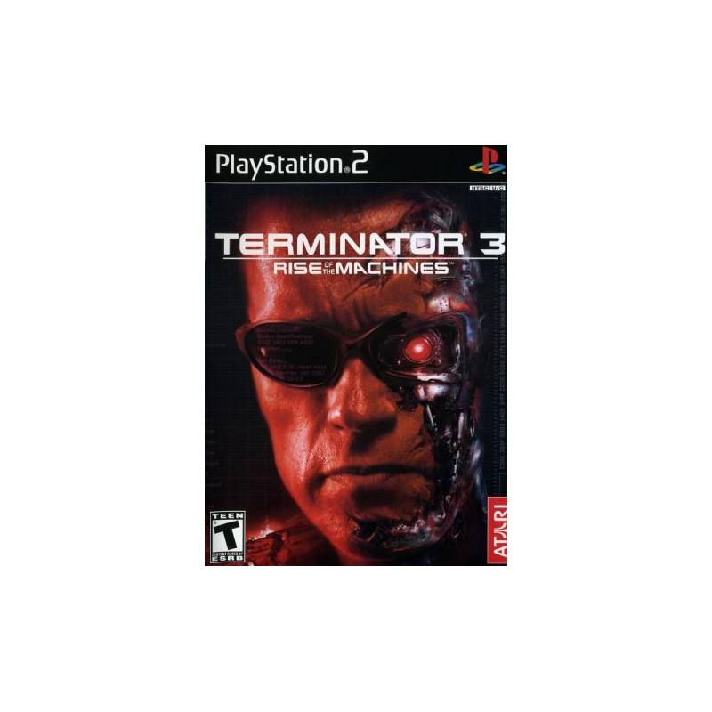 کاور بازی Terminator 3 Rise of the Machines برای PS2