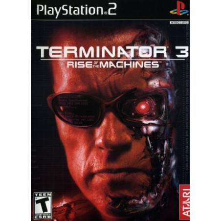 کاور بازی Terminator 3 Rise of the Machines برای PS2