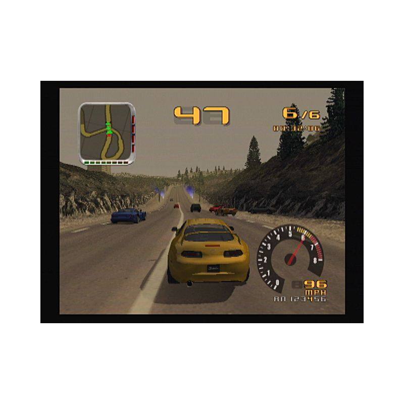 اسکرین شات(تصویر گیم پلی) بازی Test Drive برای PS2