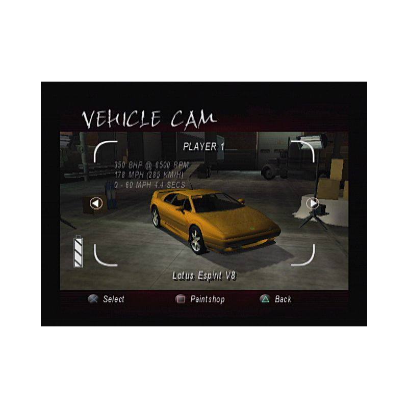 اسکرین شات(تصویر گیم پلی) بازی Test Drive برای PS2